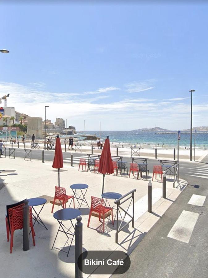 Апартаменты T2 Plage Catalans-Vieux Port Марсель Экстерьер фото