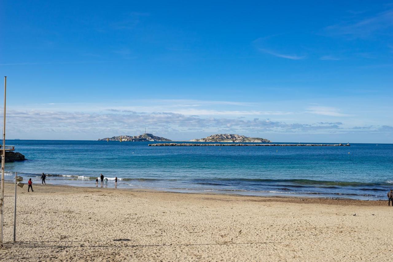 Апартаменты T2 Plage Catalans-Vieux Port Марсель Экстерьер фото